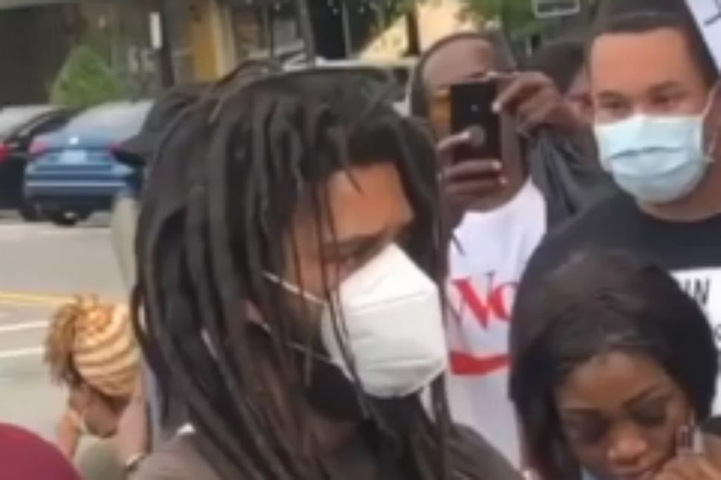 Rappers Participate in Protests for George Floyd