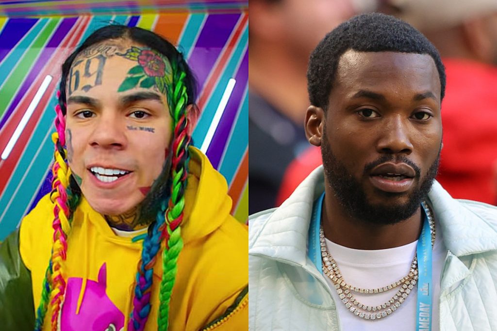 6ix9ine Appears to Call Out Meek Mill For Dropping a New Song But Not Protesting