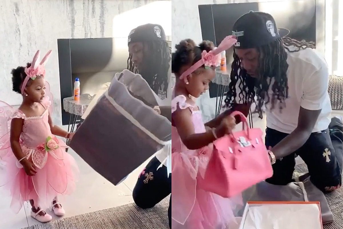 Offset Bought 2-Year-Old Kulture a Birkin Bag and People Have Thoughts About It