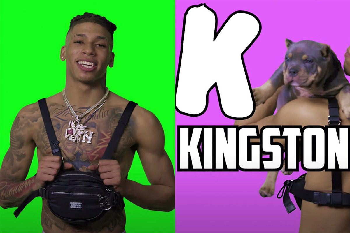 NLE Choppa Introduces His Dog Kingston and Does Hilarious Zombie Walk in His ABCs