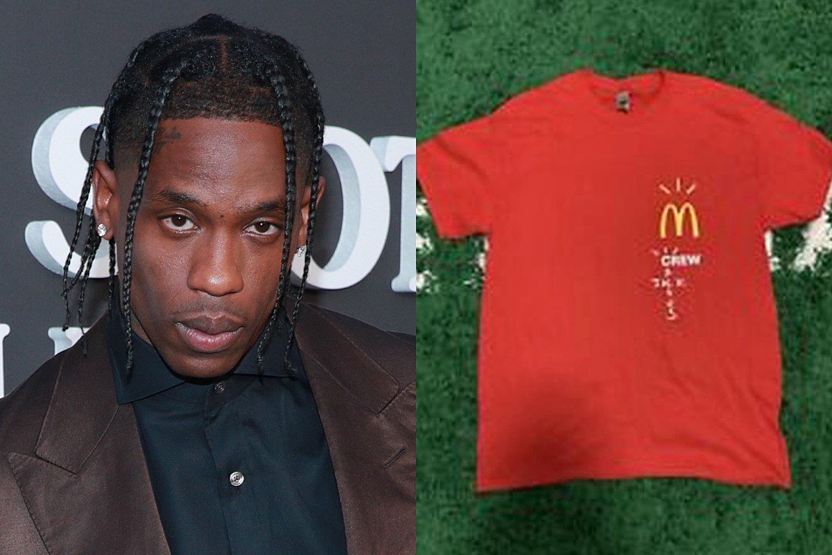 Travis Scott McDonald's Employee Shirts Being Sold by Fans for Up to $450