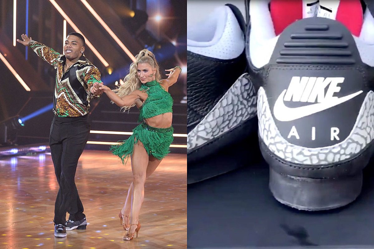 Nelly Has Jordan Sneakers Made With a Heel to Perform on Dancing With the Stars