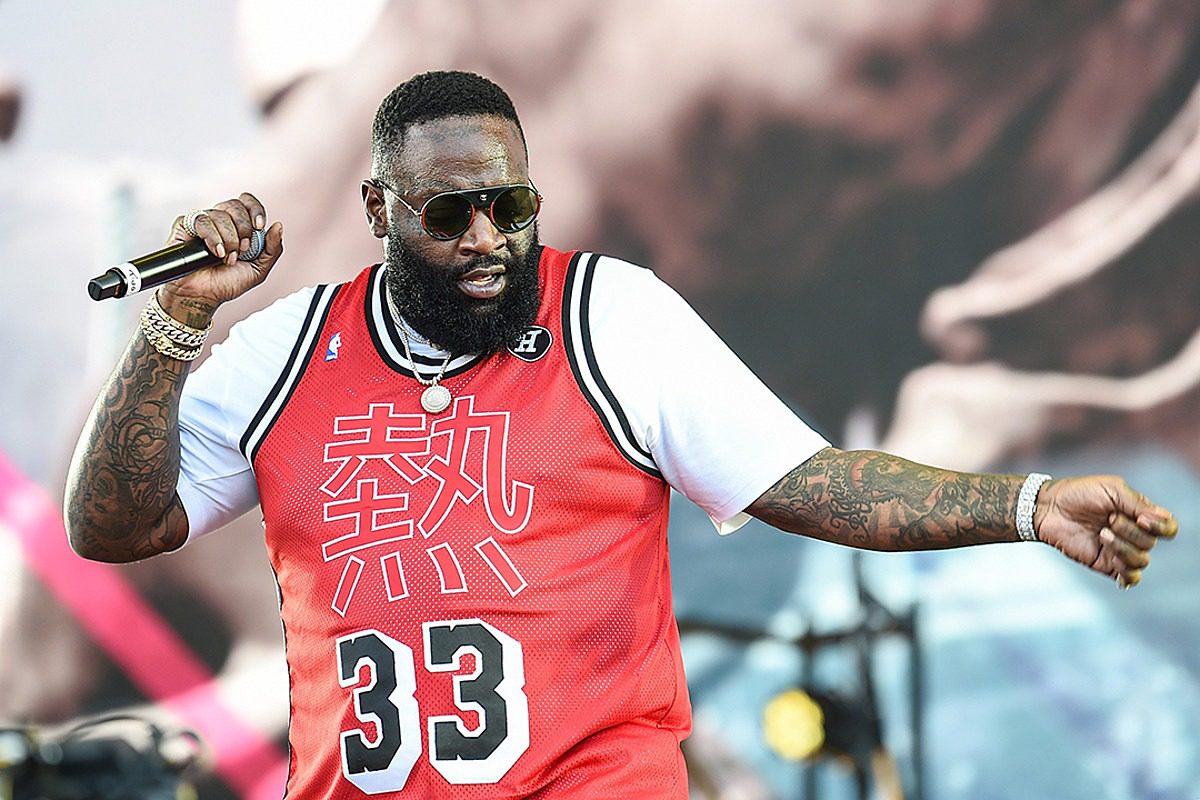 Rick Ross Gets Called Out for Wearing a Bunch of Fake Louis Vuitton at Once