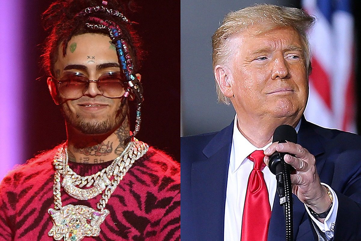 Lil Pump Says He Is Voting for President Trump