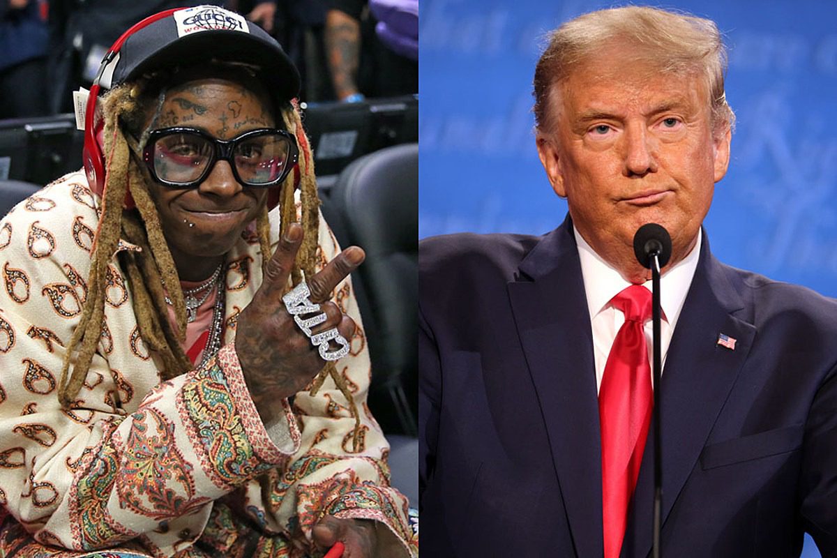 Lil Wayne Meets With President Trump, Appears to Give His Support