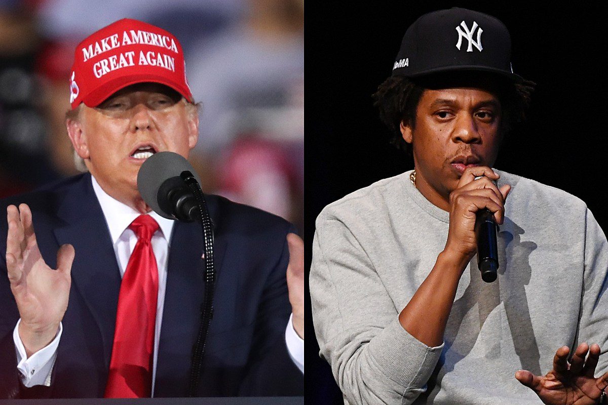 President Trump Criticizes Jay-Z Again for Cursing at Hillary Clinton Rally: Watch