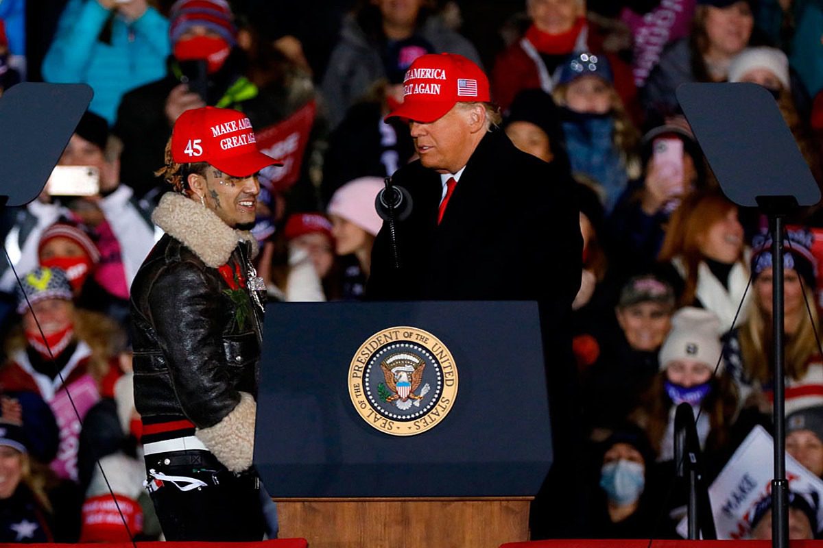 Rappers React to Lil Pump Speaking at Trump Rally