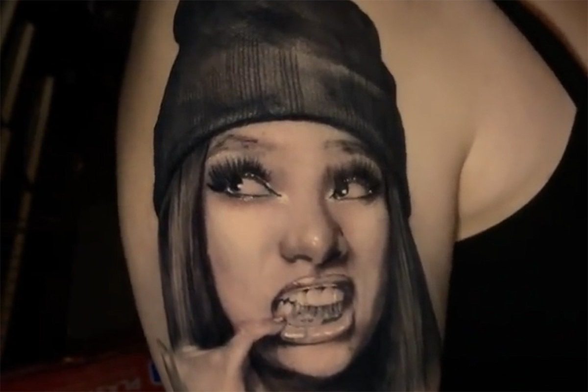 These Are the Extreme Ways Fans Pay Tribute to Rappers by Getting Tattoos of Their Faces