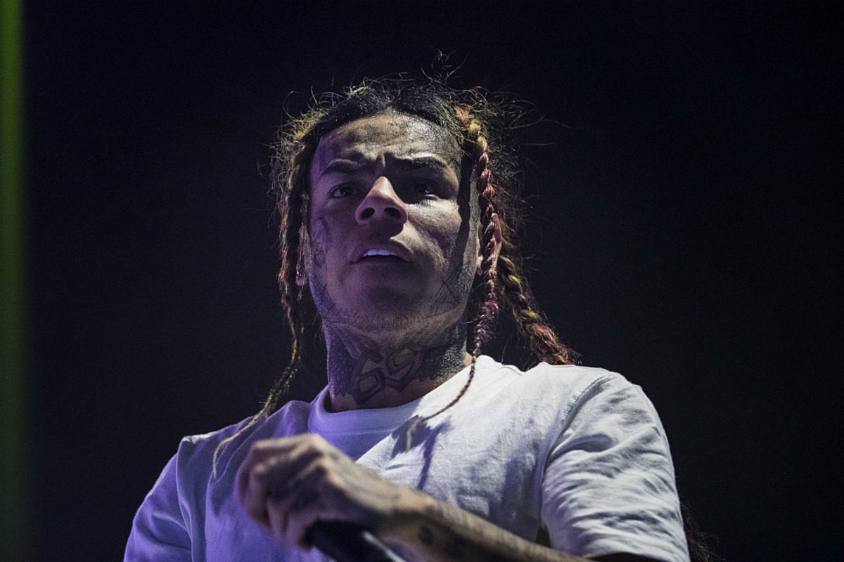 Dancer Sues 6ix9ine for Allegedly Throwing Champagne Bottle at Her That Cut Her Head Open