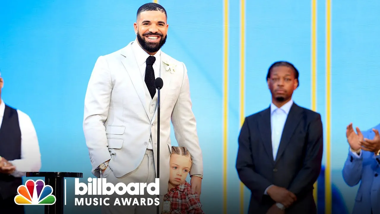 Drake Brings Out Son Adonis To Accept Artist Of The Decade Award At 2021 BBMAs