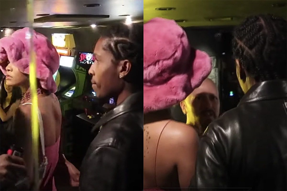 Video Shows ASAP Rocky and Rihanna Being Refused Entry to Club After Bouncers Claimed They Didn’t Know Them