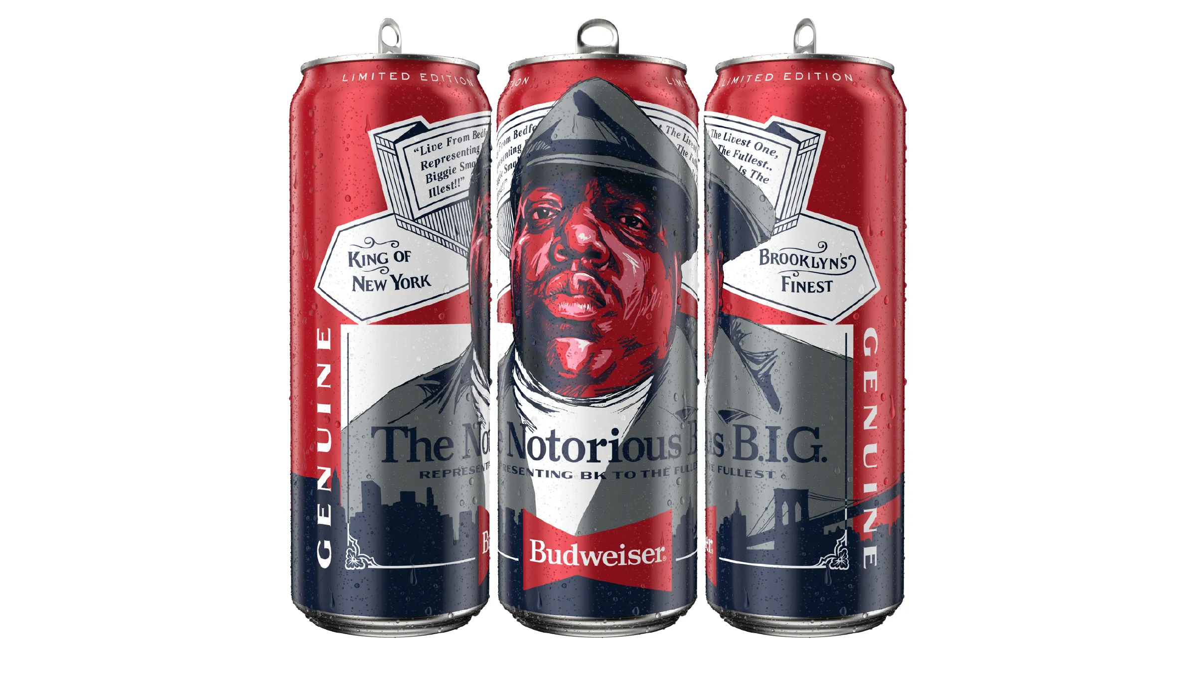 Notorious B.I.G. Gets His Own Beer Can And Merch