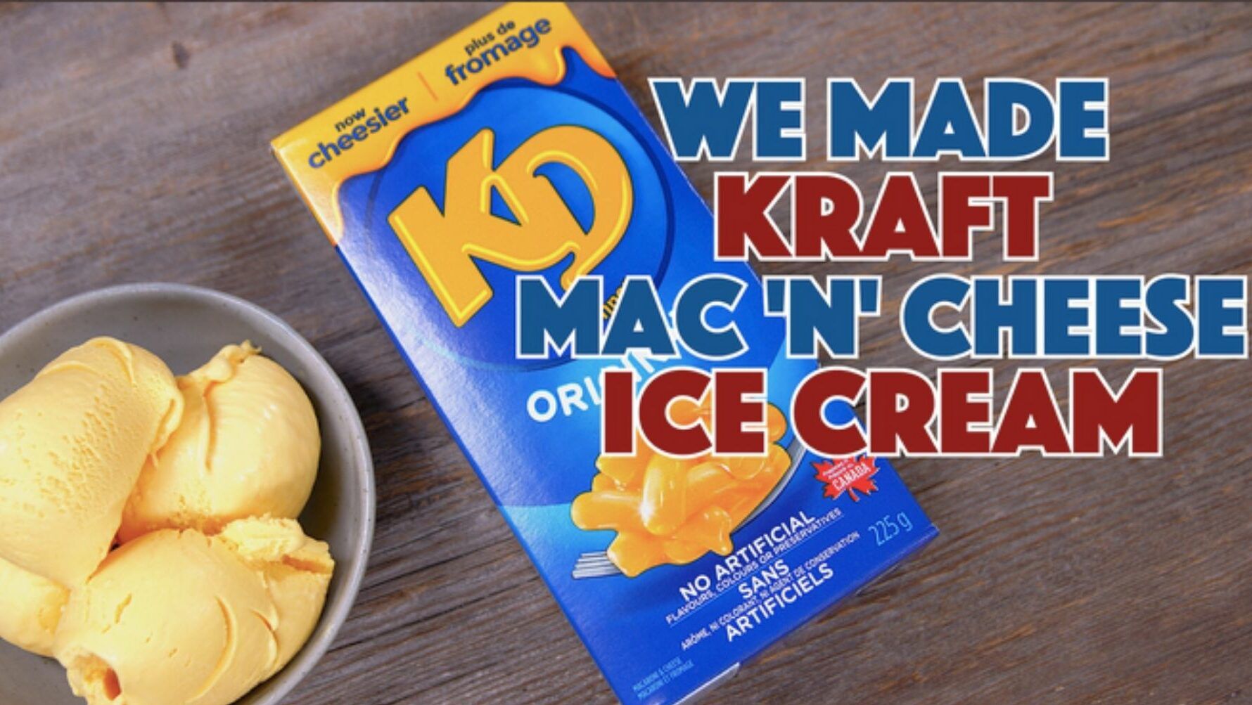 Kraft Mac ‘N’ Cheese Ice Cream? Twitter Says A Collective ‘Yuck!’