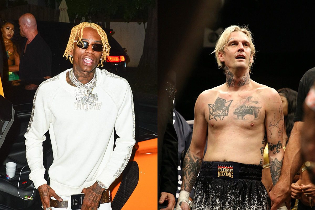 Soulja Boy Responds to Being Called Out to Fight by Aaron Carter, Says He'd Beat the Tattoos Off Singer's Face