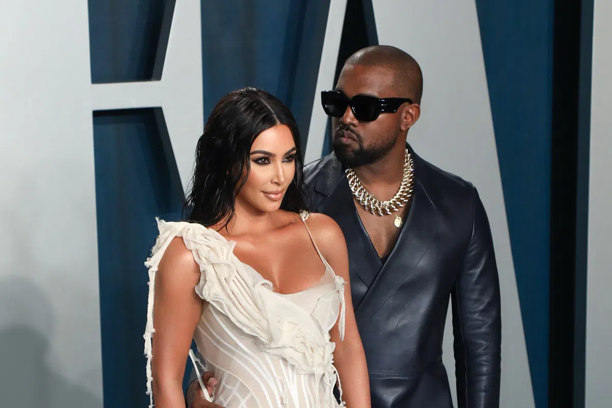 Kanye Set On Fire in Dramatic “DONDA’ Finale, Brings Kim Out in a Wedding Dress