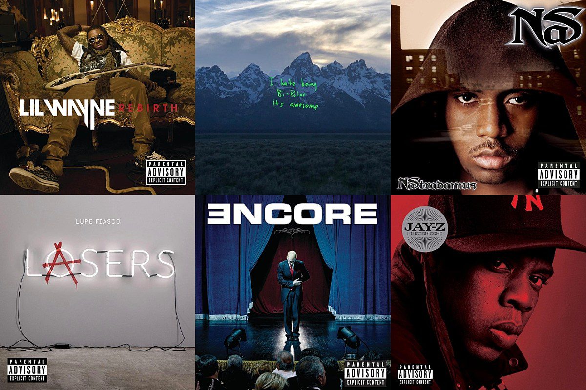 15 Weakest Albums by Great Rappers
