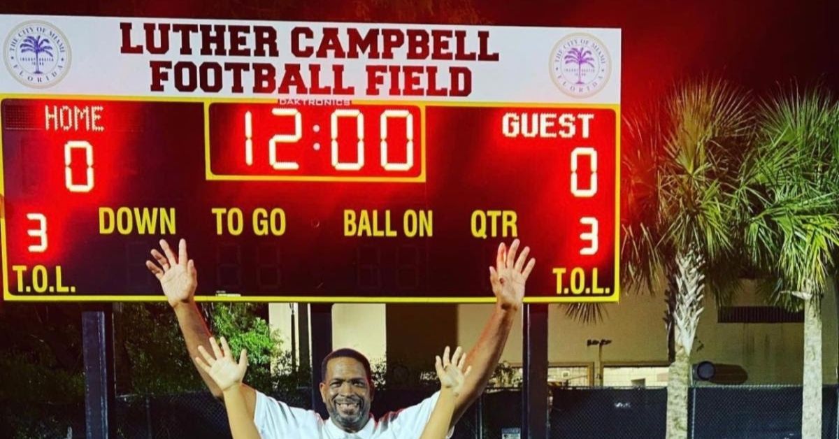 Hip-Hop Veteran Luke Campbell Gets His Own Football Field