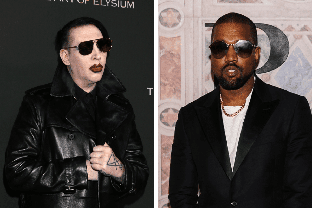 Kanye West Facing Backlash For Inviting Marilyn Manson To Sunday Service