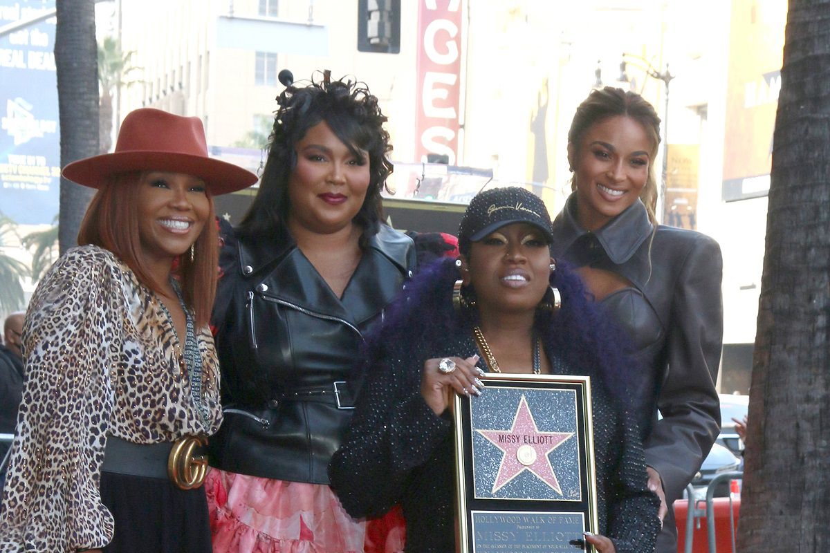 Missy Elliott Celebrates Receiving Her Star On The Hollywood Walk Of Fame