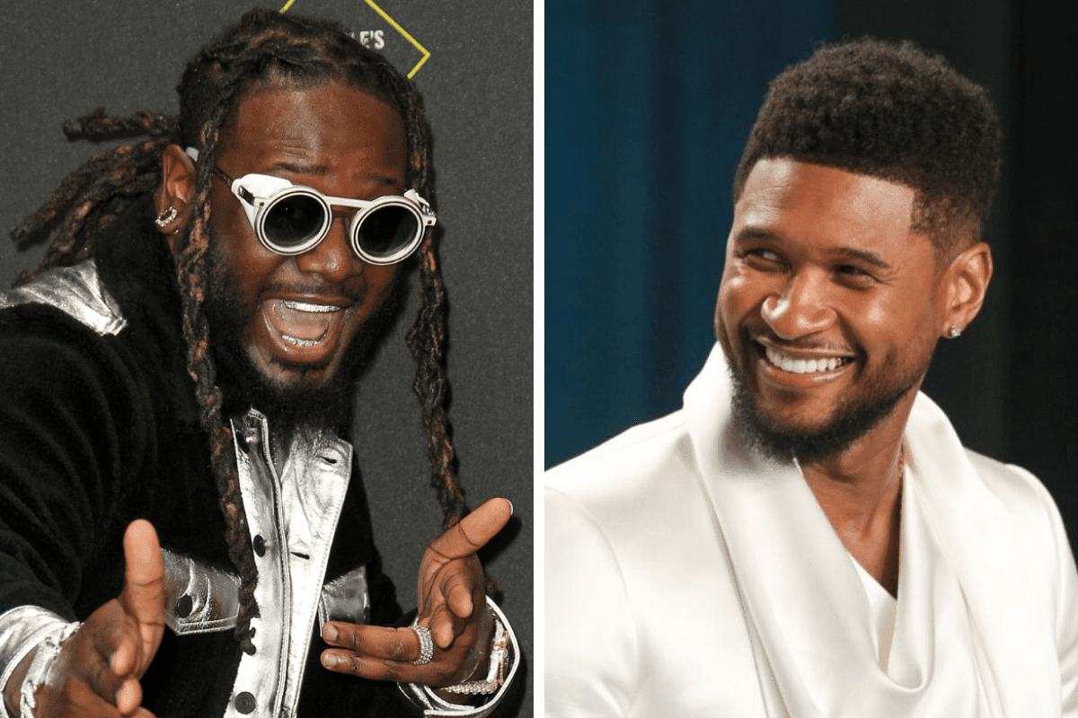 T-Pain & Usher Squash Their Auto-Tune Beef With On Stage Hug