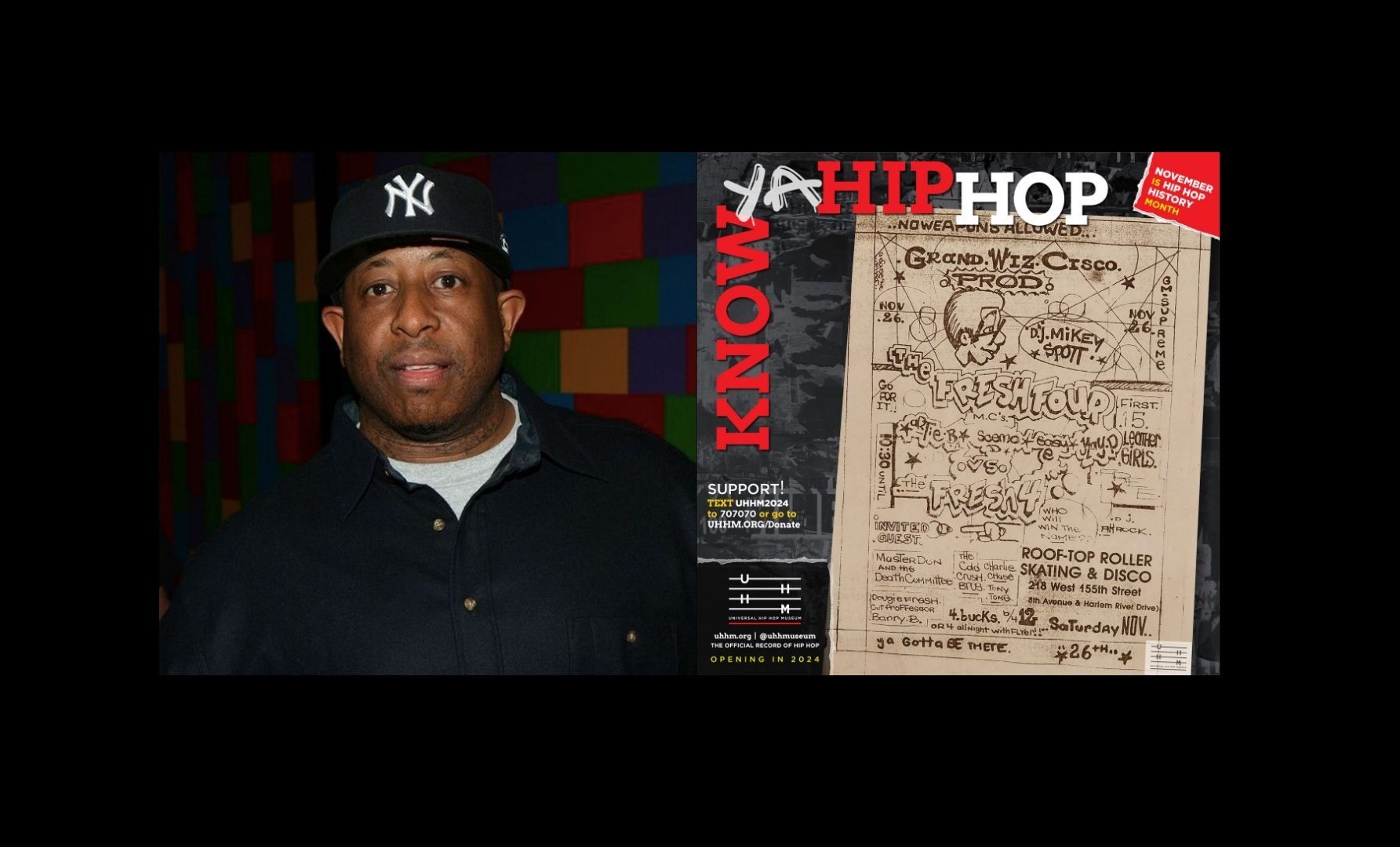 KNOW YA HIP HOP: DJ Premier And The Fresh Four MCs At The Roof-Top Roller Skating & Disco In Harlem