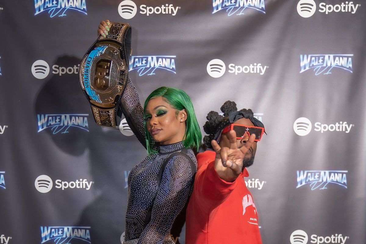 Wale Brings Out Hip Hop & Wrestling Stars For Walemania 2022 [PHOTOS]