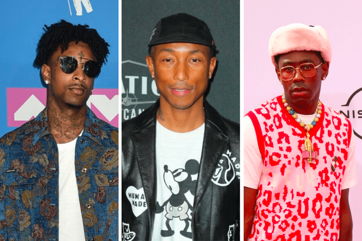 Pharrell Announces Collab With 21 Savage & Tyler, The Creator Will Arrive Next Week 