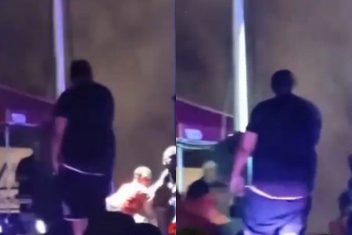Video Shows Beatking’s Security Pushing Twerking Man Offstage, Rapper Responds