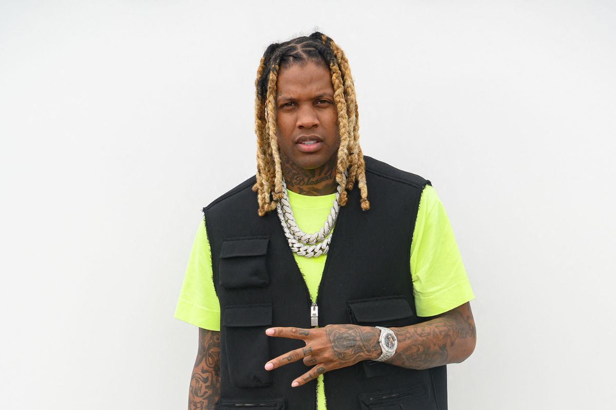 Lil Durk Shines On Red Carpet At Givenchy Paris Fashion Show