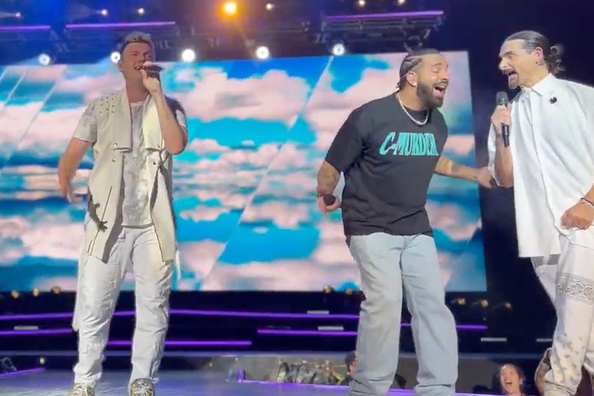 Drake Joins Backstreet Boys to Perform ‘I Want It That Way’ at Toronto Show – Watch