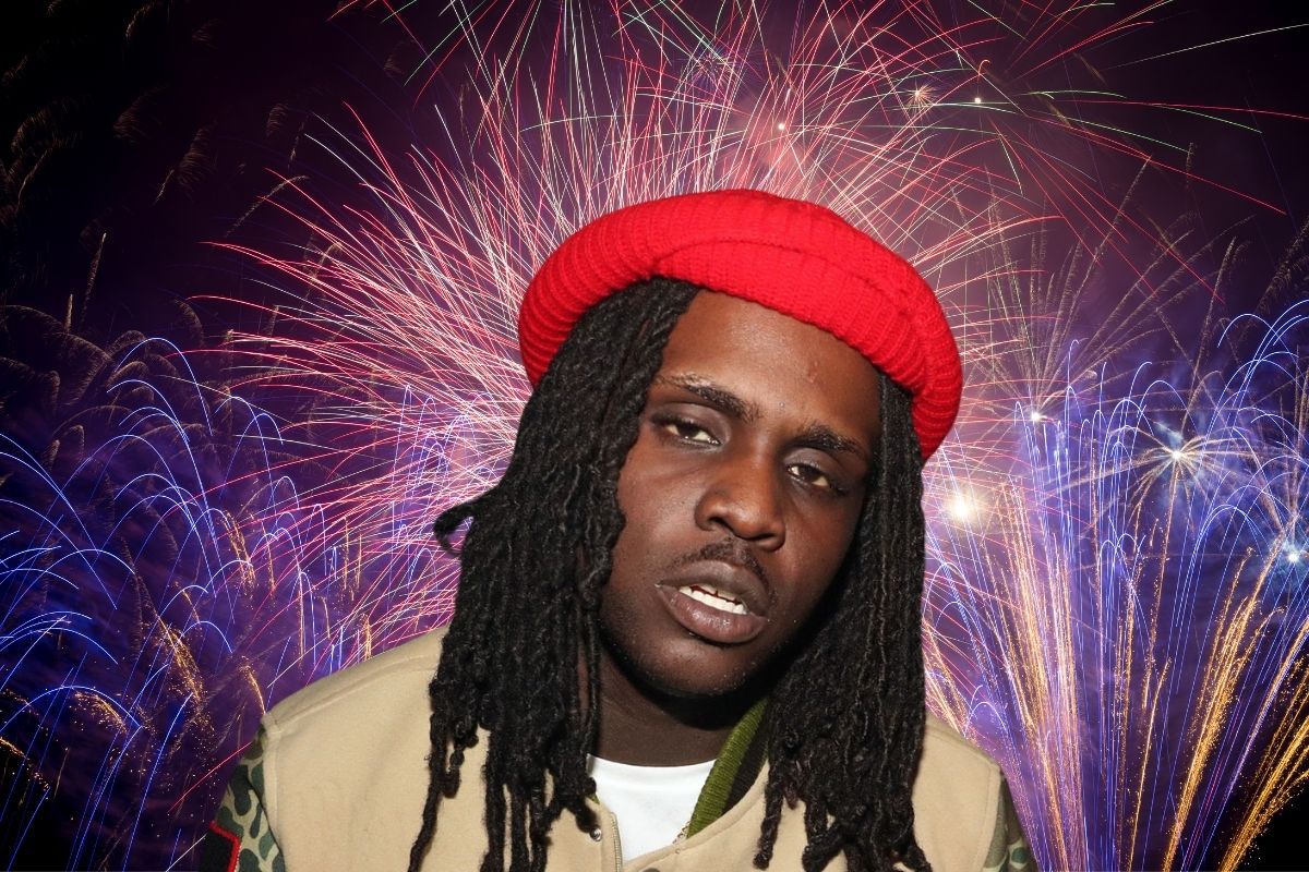 Watch Chief Keef Run For Cover In Epic Fireworks Fail