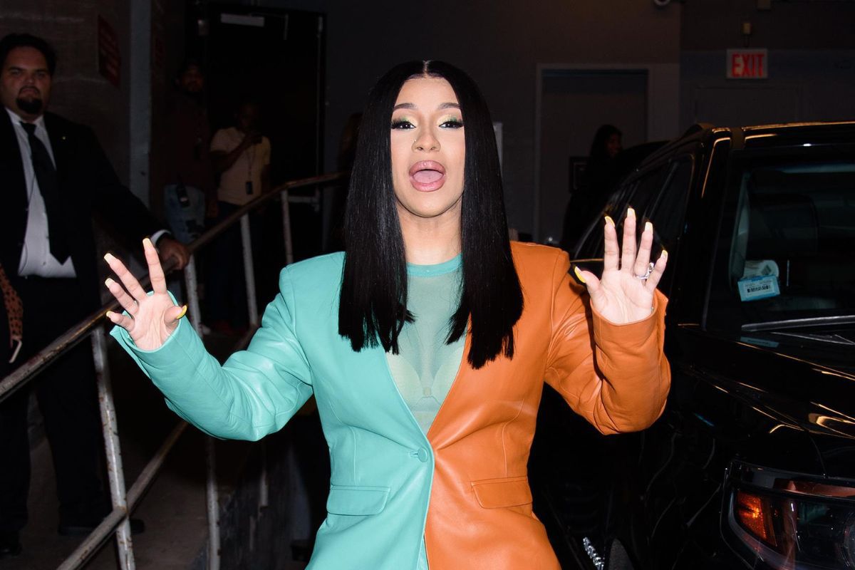 Cardi B. Clobbers Overzealous Fan With A Microphone