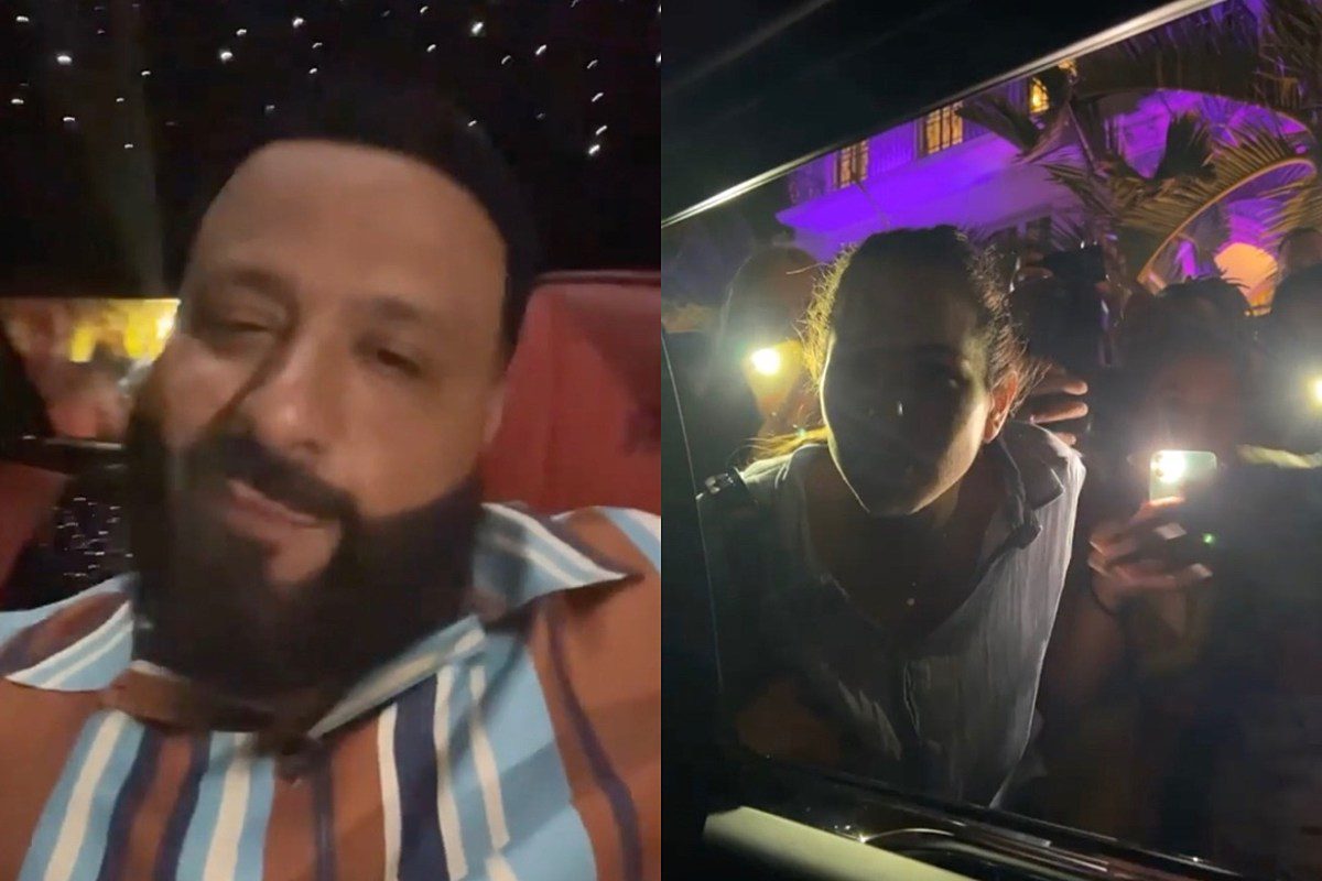 DJ Khaled Shoots Down Fan Who Asks to Sit in His Rolls-Royce – ‘I’m Taken’