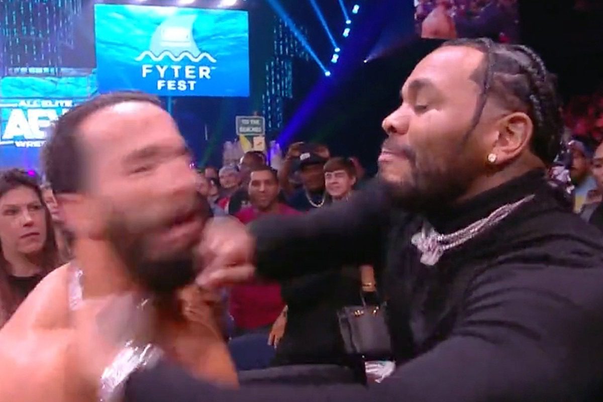 Kevin Gates Punches Wrestler Tony Nese During AEW Dynamite Event – Watch