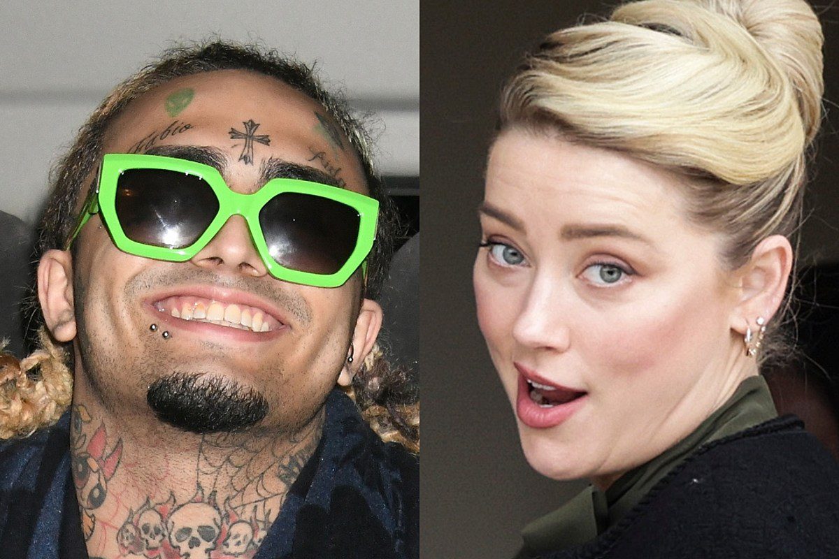 Lil Pump Tells Actress Amber Heard She Can Poop in His Bed