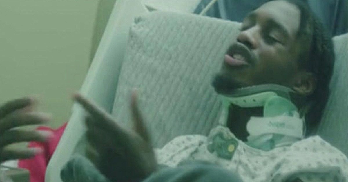 Lil Tjay Shares Video of Himself Recording New Music in the Hospital – Watch