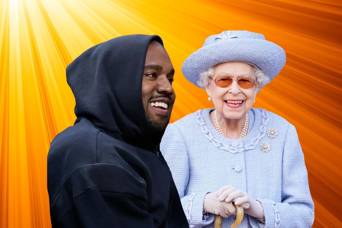 Kanye West Sees “The Light” After Queen Elizabeth II Dies