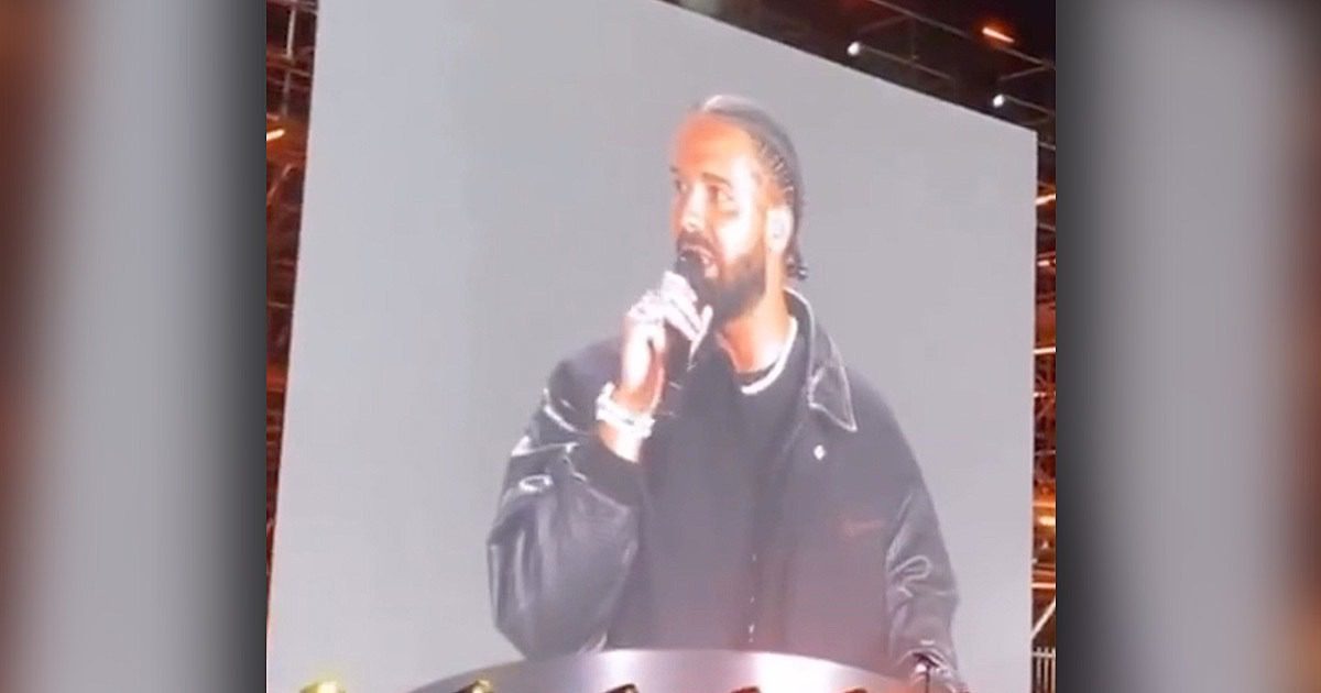 Drake Makes New Balance Joke During Nike Headquarters Speech and It Doesn’t Land Well
