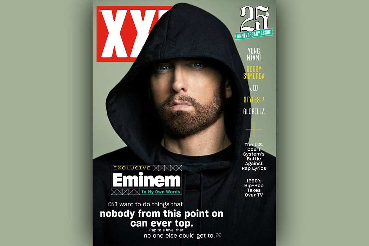 Exclusive – Eminem Writes His Own Cover Story for XXL Magazine’s 25th Anniversary Issue