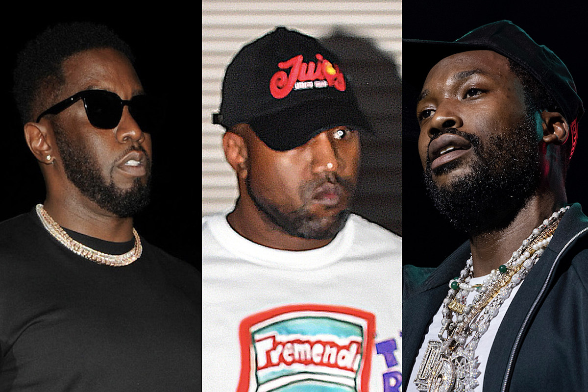 Kanye West Blasts Diddy, Says Meek Mill Is a Fed on Drink Champs
