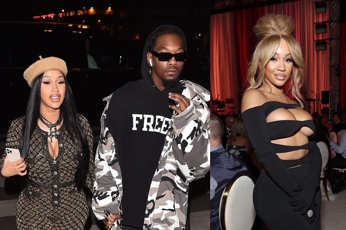 Cardi B Appears to Imply Offset Will Address Saweetie Rumor on New Album