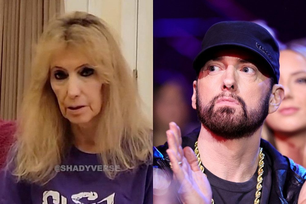 Eminem’s Mom Debbie Mathers Resurfaces in Rare Video to Congratulate Em on Rock and Roll Hall of Fame Induction