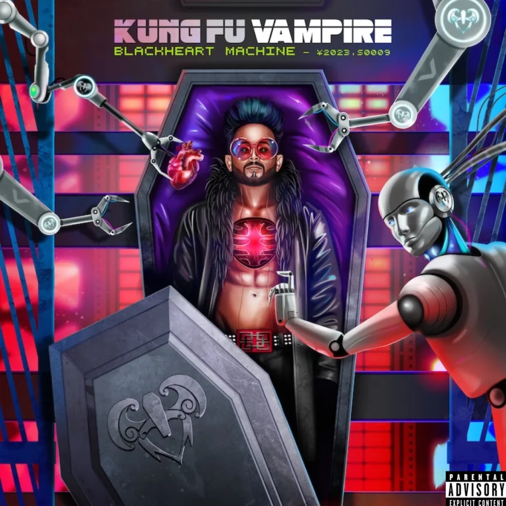 Kung Fu Vampire Releases Highly Anticipated 6th Album “Blackheart Machine” (Album Review)