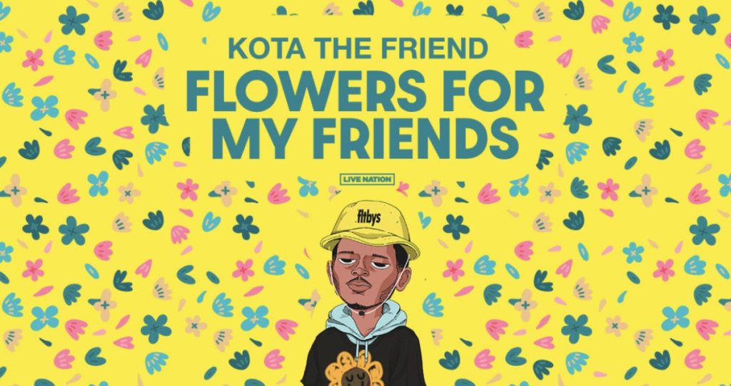Kota The Friend Announces Headlining North American “Flowers For Friends Tour”
