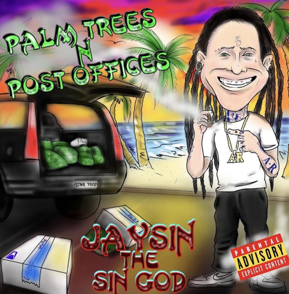 Jaysin the Sin God Taps In With Shaggytheairhead to Produce His Best EP Yet “Palm Trees ‘n Post Offices” (EP Review)