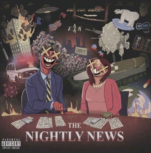 K.A.A.N. & Seven Reconnect to Poke Fun at “The Nightly News” (EP Review)