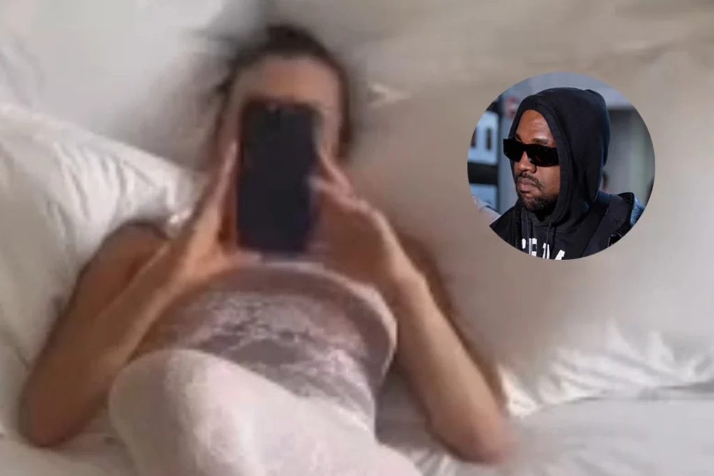 Kanye West Shares Odd Video of Wife Bianca Censori in Massive Bed