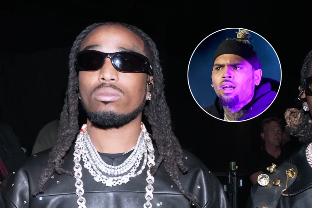 Did Quavo Respond to Chris Brown’s Diss on New Song ‘Tender’?