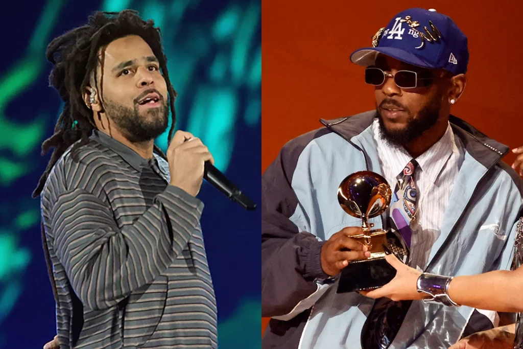 People Say J. Cole Is Going at Kendrick Lamar on ‘7 Minute Drill’