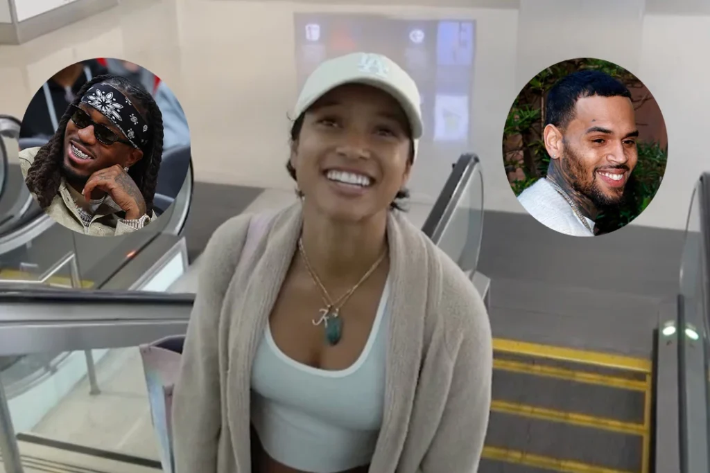 Karrueche Tran Is Unbothered by Quavo and Chris Brown Beef